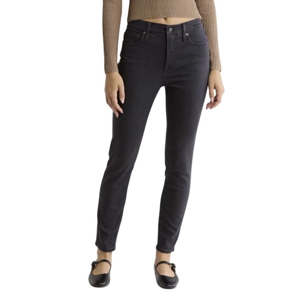 Madewell 10" High Rise Skinny Jeans‎ Black Size 27/27